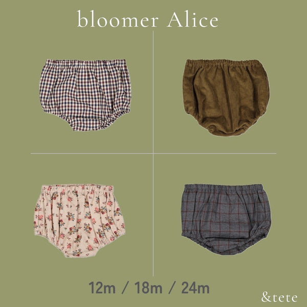 Bloomer ALICE - Fleurs roses