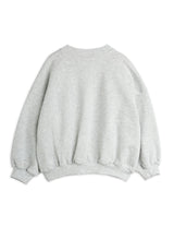 Bear chenille sweatshirt - Grey melenge