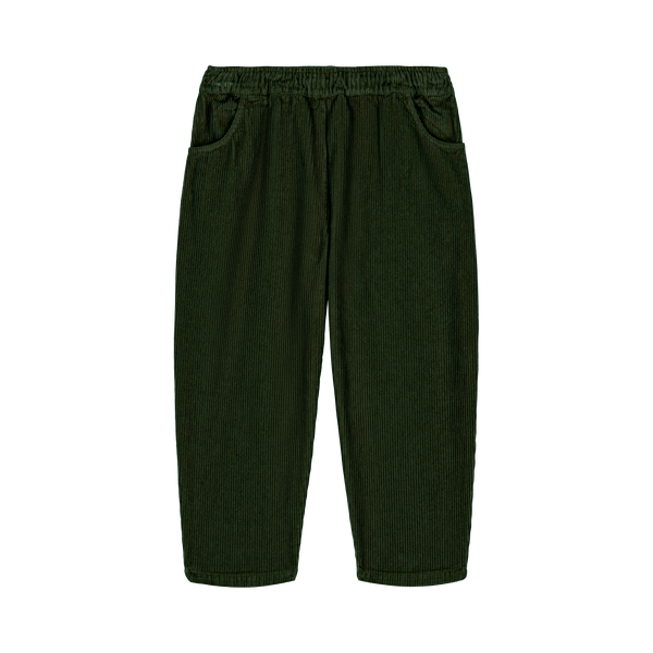 CARROT PANTS - deep green