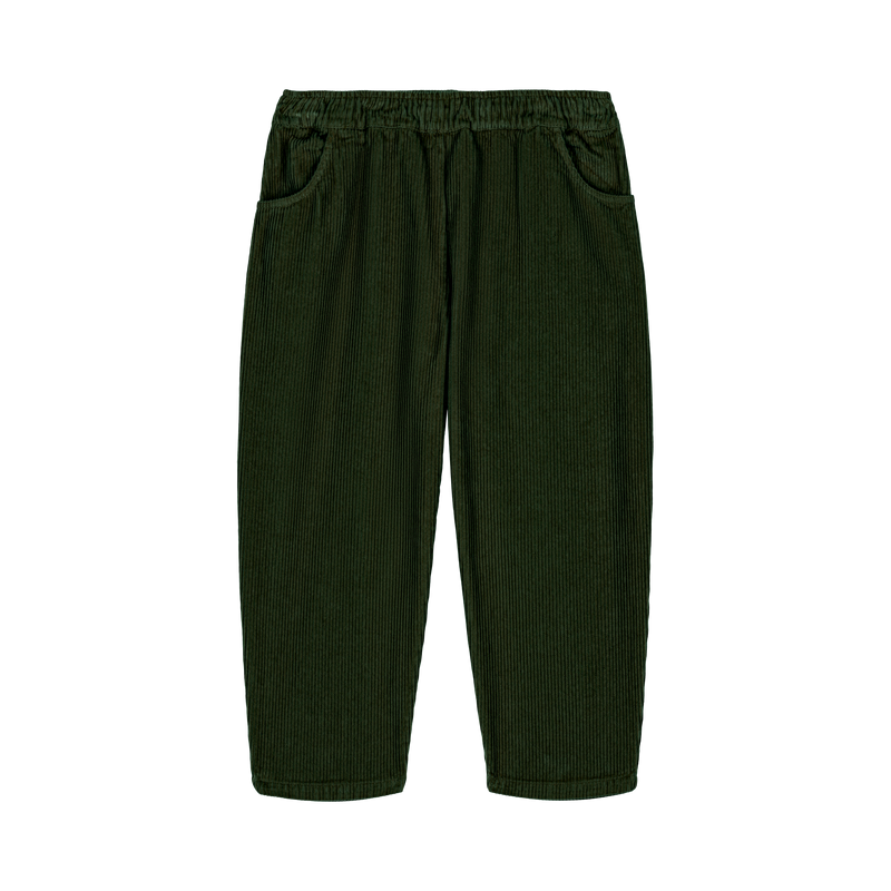 CARROT PANTS - deep green