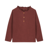 OLYMPE BLOUSE - plum