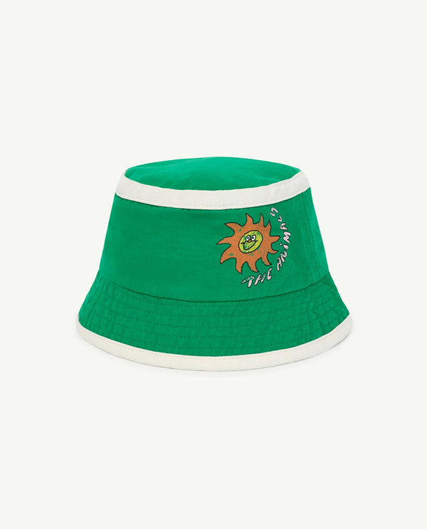 STARFISH BABY CAP: Green-Sun