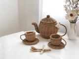 rattan tea sets