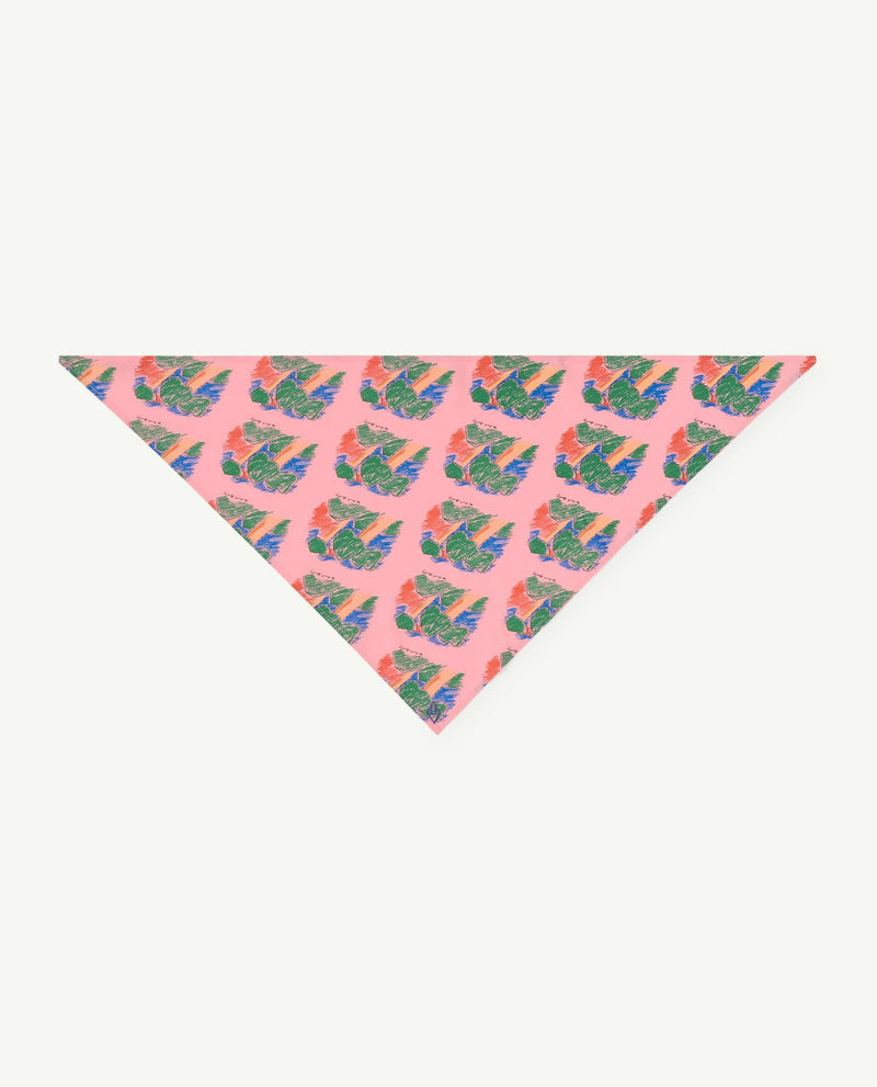 RAY OS SCARF : Pink-Forest